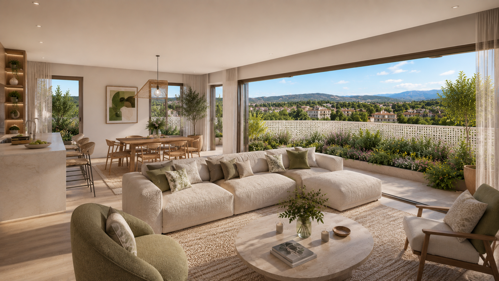 Vente Appartement VILLA TOIT 4 PIECES D'EXCEPTION : L'exception prend de la hauteur Marseille 9