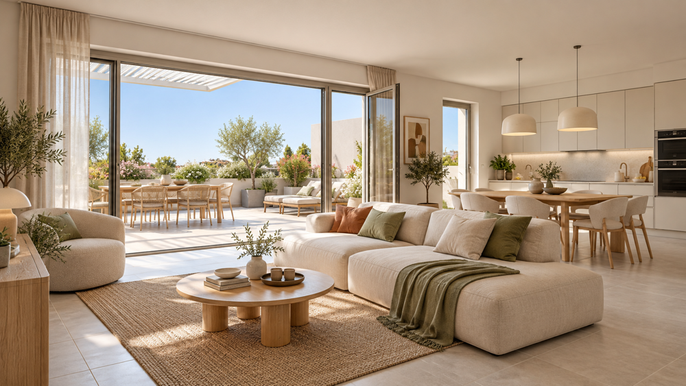 Vente Appartement Millénaire dernier T4 en attique de 135m² avec 70m² proche de toutes les commodités Montpellier