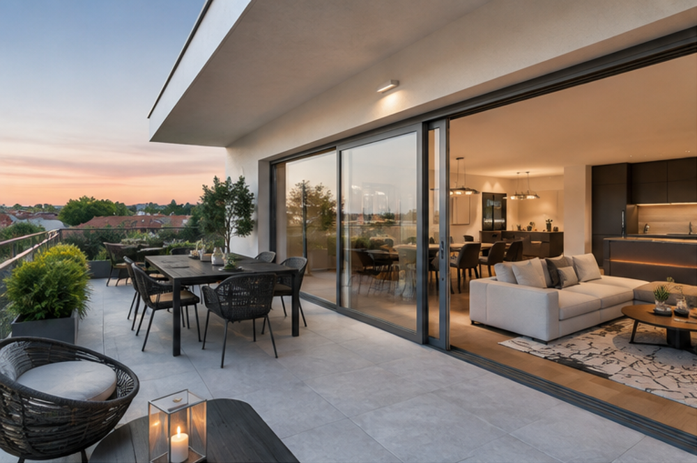 Vente Appartement *  GRAND T4 82 M² AVEC TERRASSE DE 17 M² ET BALCON Caudan