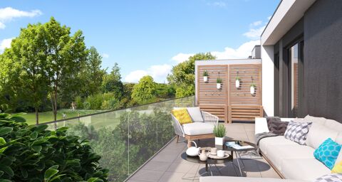   Tassin � T2 Neuf avec Terrasse en C�ur d'�lot Appartement - 2 pi�ce(s)