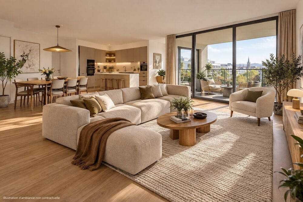Vente Appartement 3 pieces haut de gamme A 1MIN DU METRO Rennes