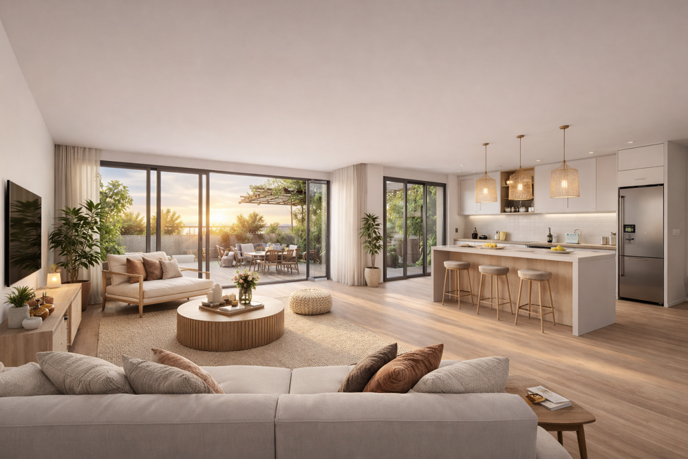 PUYRICARD - MAGNIFIQUE T3 de 78m² AVEC TERRASSE EXPOSEE OUEST