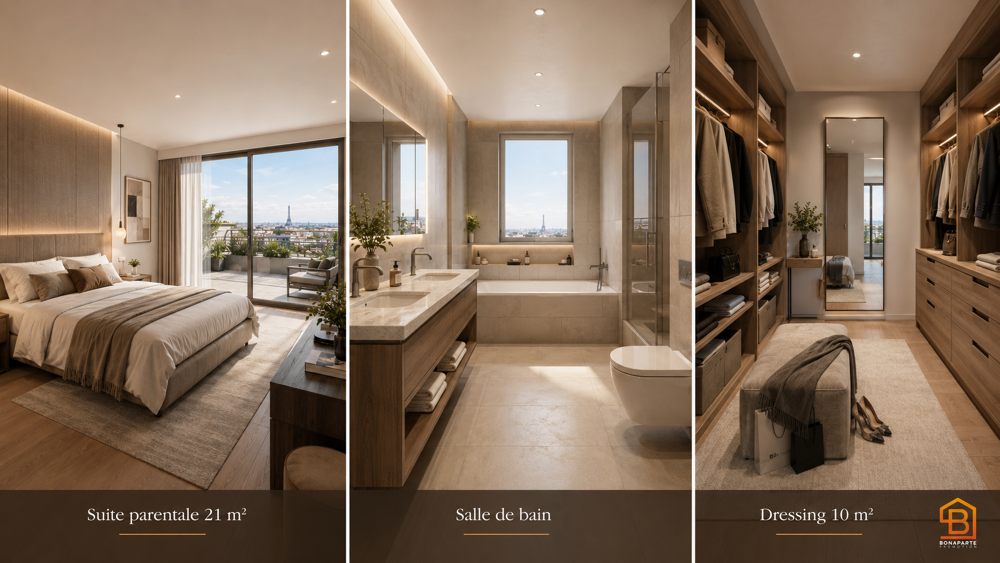 Vente Appartement achat appartement neuf 4 pièces 137m² Boulogne billancourt 92100 dernier etage terrasse de 85m² Boulogne billancourt