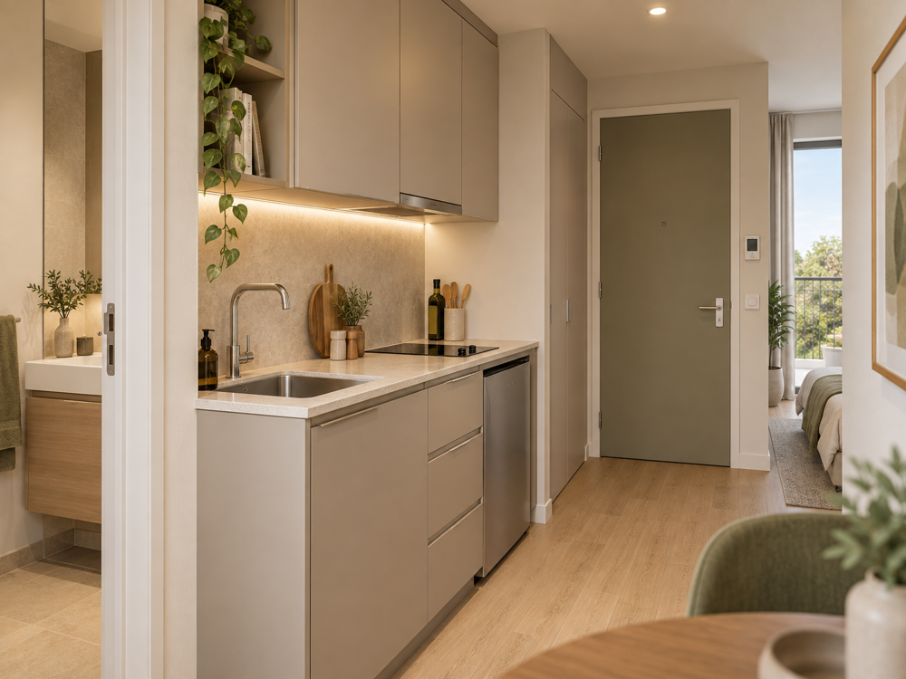 Vente Appartement 2 min de la gare Metz-Nord – Studio neuf avec balcon Metz
