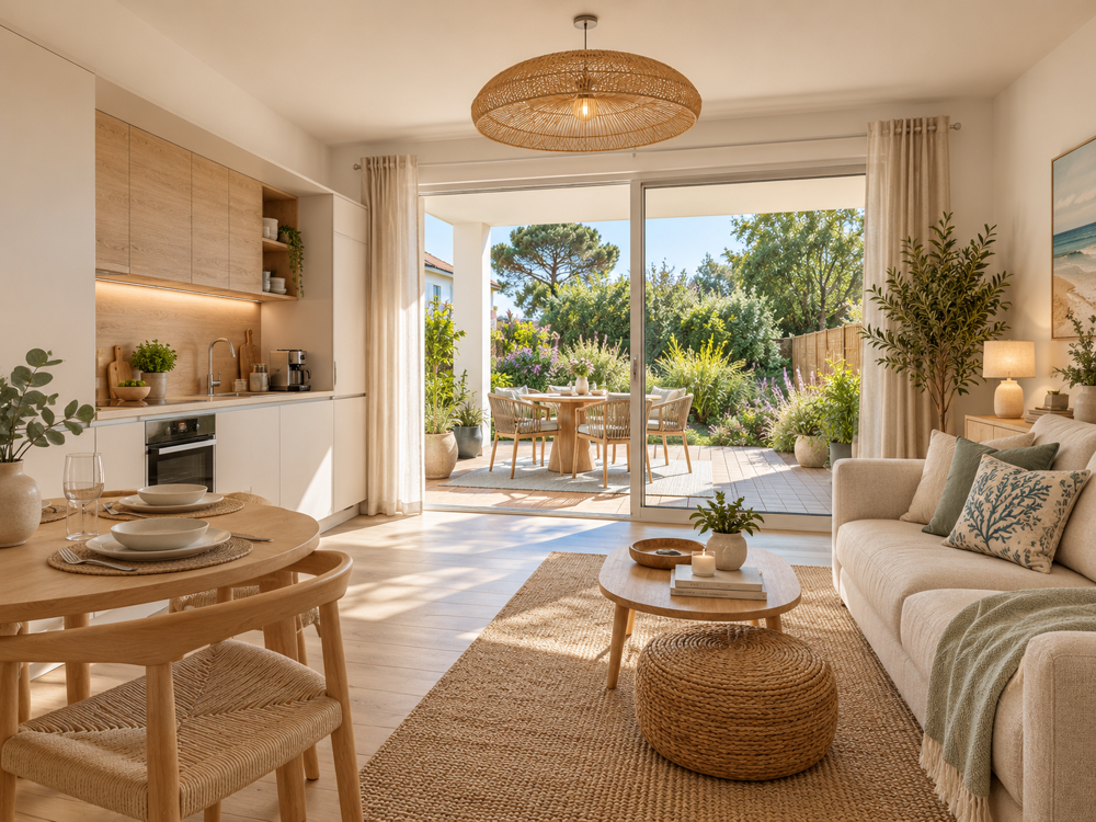 Vente Appartement T2 neuf avec terrasse et jardin de 33 m² Saint-brevin-les-pins