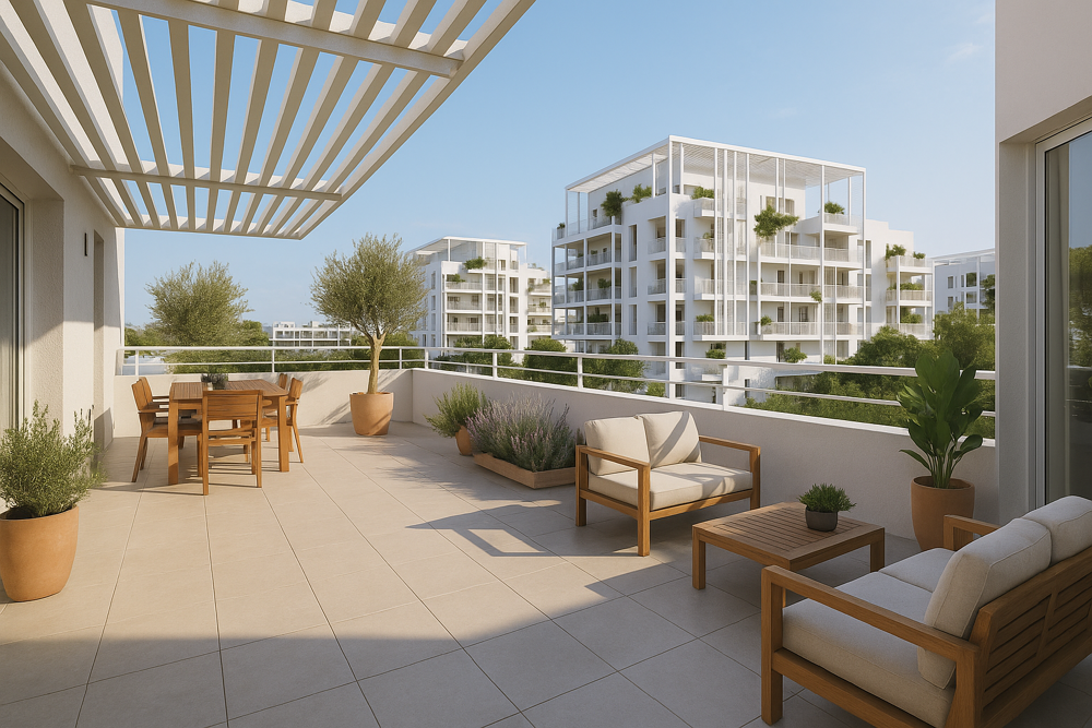 Vente Appartement SUPERBE T3 AVEC GRANDE TERRASSE – LUMIÈRE, CALME ET CONFORT DANS LE 12e Marseille 12