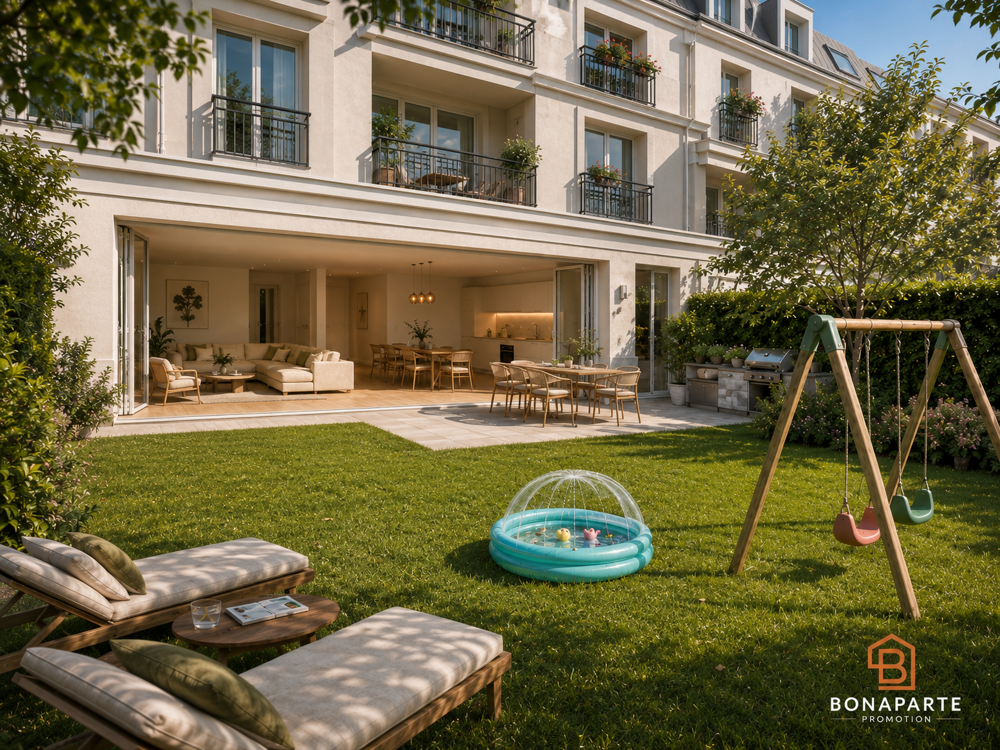 Vente Appartement RETOUR DE LOT - DOMONT - T3 AVEC JARDIN PRIVATIF Domont