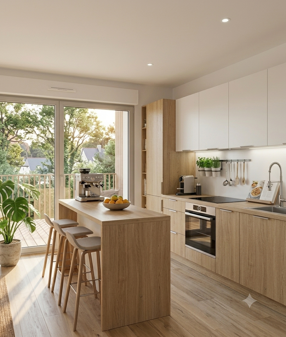 Vente Appartement ENTRE NATURE ET DYNAMISME - FRAIS DE NOTAIRE REDUITS Guipavas