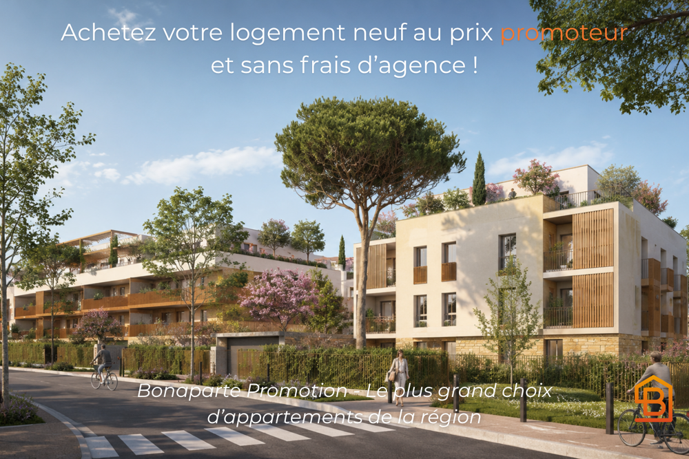 3 PIÈCES À SAINT-BRÈS à partir de 233 000 €