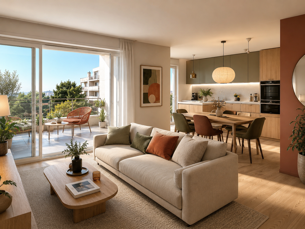 Vente Appartement Rare Quartier LIZE - T4 avec terrasse de 81m² Montigny les metz