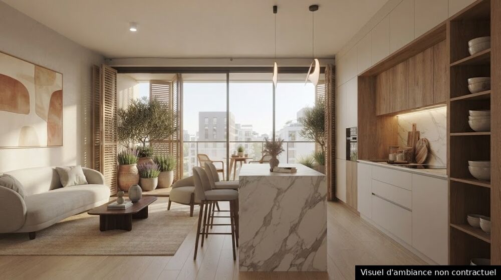 Vente Appartement Grand Séjour de 32 m² pour ce Lumineux T3 de 67 m² avec Balcon Plein Sud – Lyon 7e Lyon 7