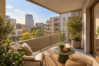 Vente Appartement CONFLUENCE – T3 OUEST + LOGGIA Lyon 2
