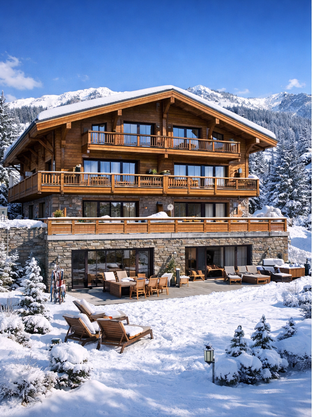 Vente Appartement -Un refuge d'exception au cœur de Megève / An exceptional retreat in the heart of Megève Megeve