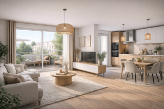  Appartement � vendre 3 pi�ces 58 m�