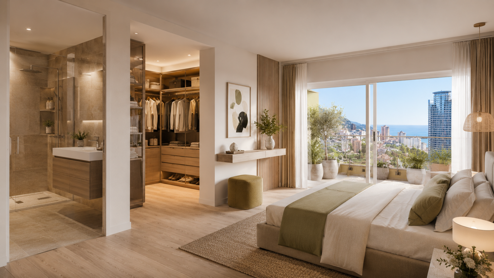 RETOUR A LA VENTE SPLENDIDE T5 EN DERNIER ETAGE VUE MER AVEC GRANDE TERRASSE ET A PROXIMITE D EMON