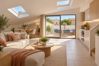 Vente Appartement T4 EN DERNIER ÉTAGE AVEC GRANDE TERRASSE A 200M DE LA PLAGE Palavas-les-flots