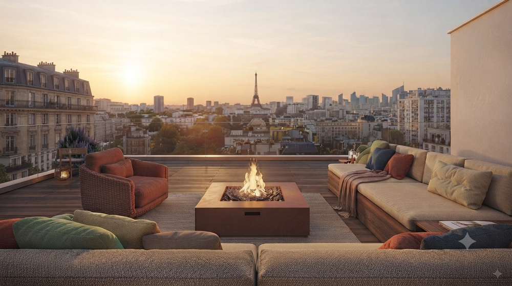 Vente Appartement UN PENTHOUSE T4 AVEC VUE SUR LA TOUR EIFFEL AVEC ROOFTOP PRIVATIF DE 44 M²! Puteaux
