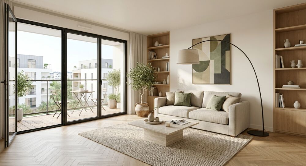 Vente Appartement 2 PIECES HAUT DE GAMME | RENNES RUE DE NANTES/PIGEON BLANC | PRET A TAUX ZERO Rennes