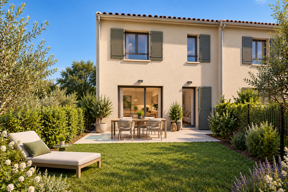 Vente Maison MAISON T3 NEUVE AVEC JARDIN À SALON-DE-PROVENCE Salon-de-provence