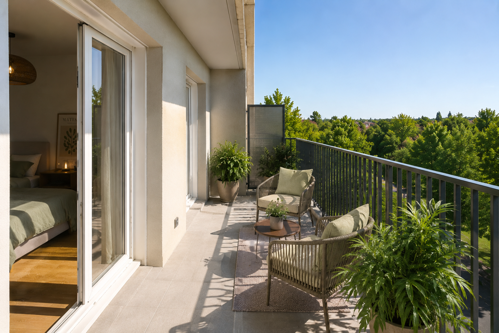 T3 DERNIER ETAGE TERRASSE + PKG - RETOUR DE LOT  COMMERCES ET GARE À PROXIMITÉ  DISPONIBLE !