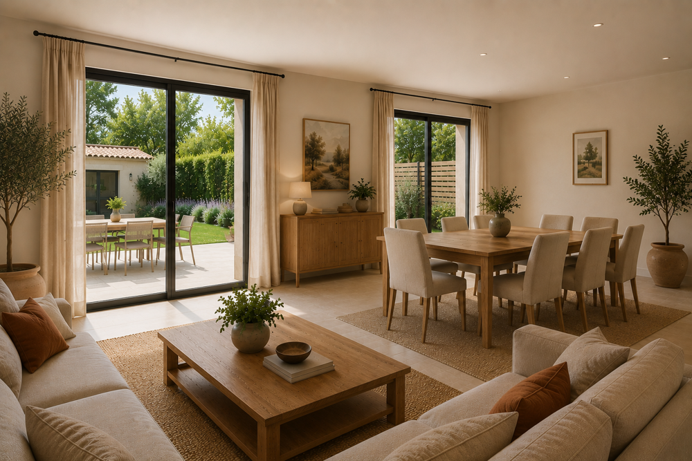 Maison 4 pièces de 80m² avec garage et jardin de 110m²