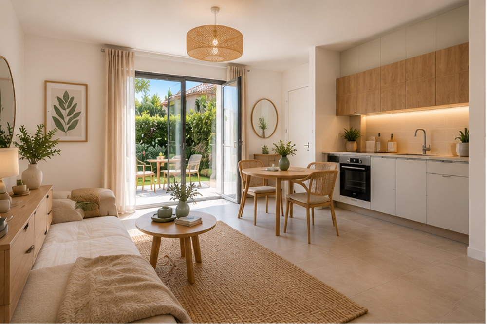 Vente Appartement LA SEYNE-SUR-MER – STUDIO NEUF EN REZ-DE-JARDIN AVEC TERRASSE La seyne-sur-mer