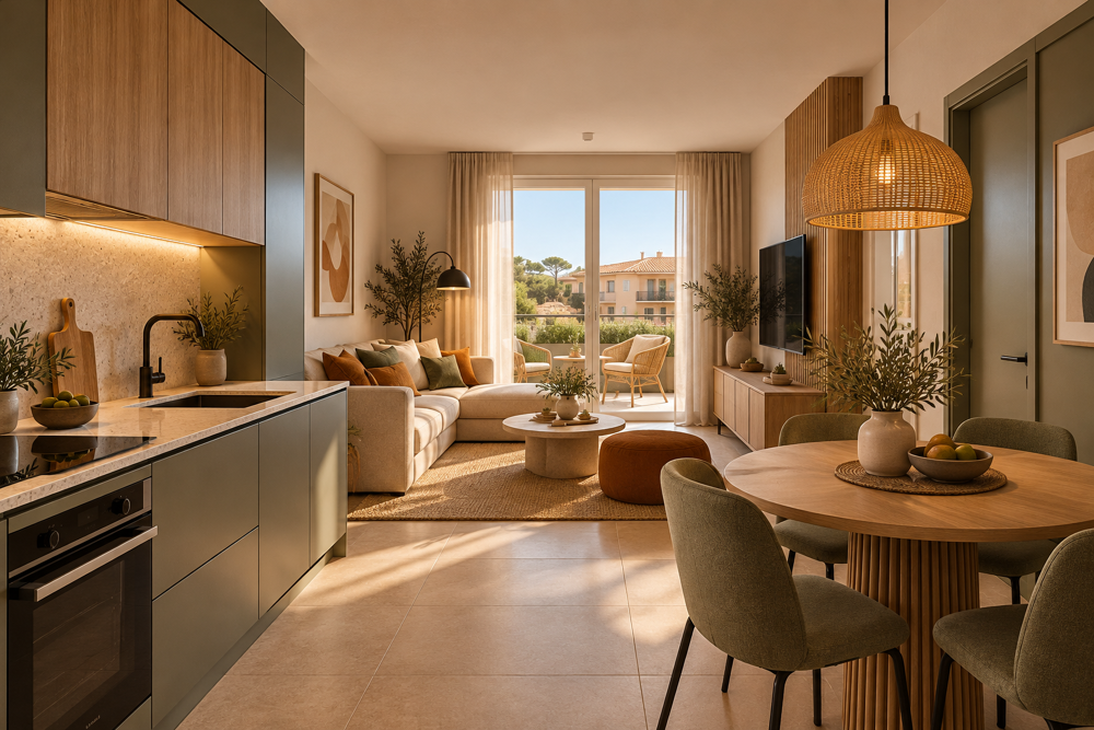 Vente Appartement -RESIDENCE INTIMISTE - PROCHE CENTRE VILLE - 2P 50M² AVEC EXTERIEUR Manosque