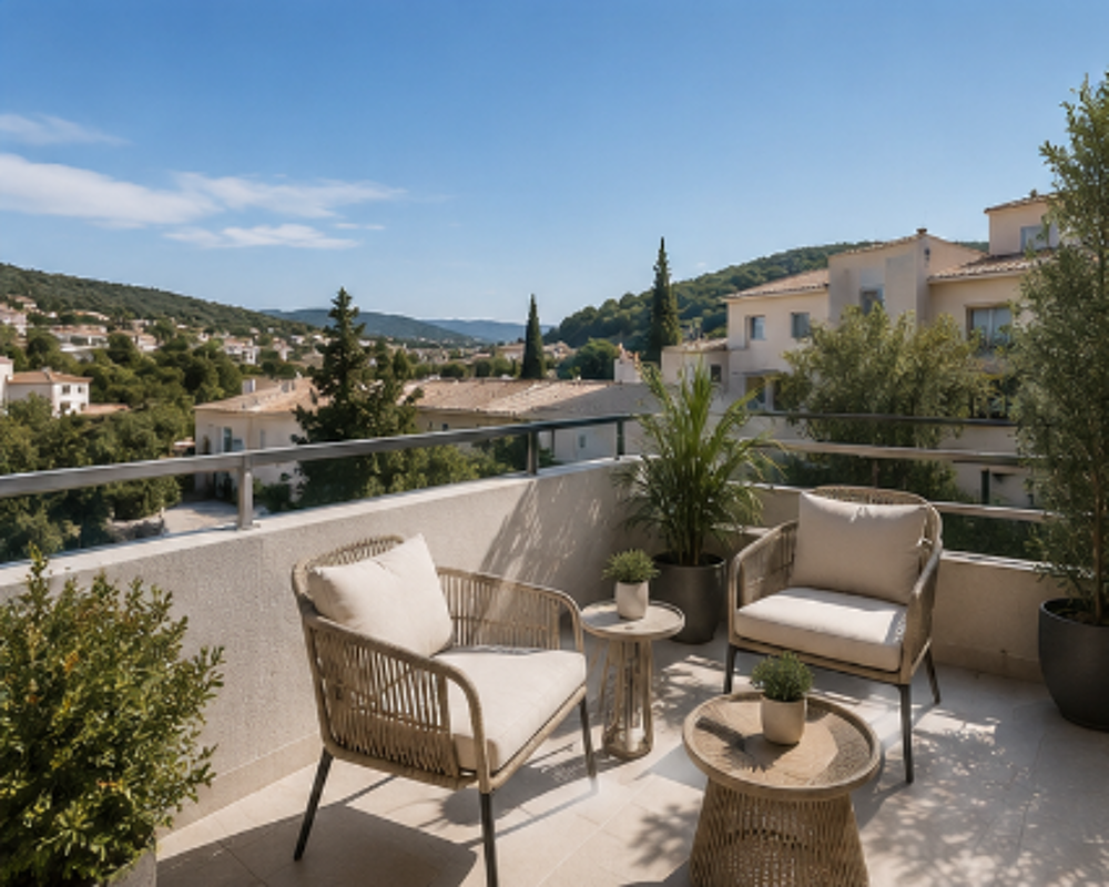 Vente Maison SAINTE-MAXIME – STUDIO NEUF AVEC TERRASSE ET PISCINE Ste maxime