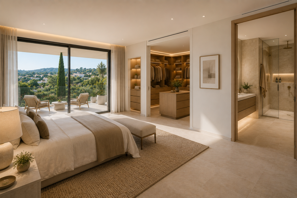 * -SAINT-TROPEZ  EXCEPTIONNEL T5 AU COEUR D'UNE RÉSIDENCE DE PRESTIGE AVEC PISCINE DEUX PAS DU CEN