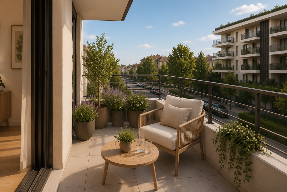 CAGNES SUR MER CENTRE-VILLE BEAU T2 DE 42M² AVEC BELLE TERRASSE EXPOSEE PLEIN OUEST