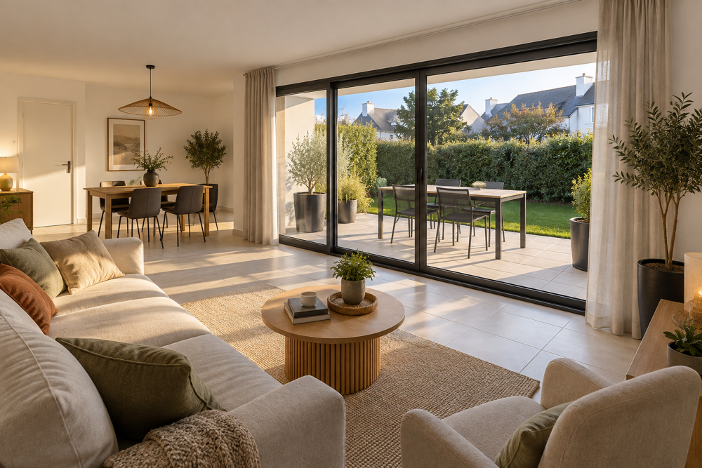 Vente Maison *MAISON T4 DE 81 M² AVEC JARDIN SUD-OUEST DE 98 M², TERRASSE DE 22 M² ET BOX Quiberon