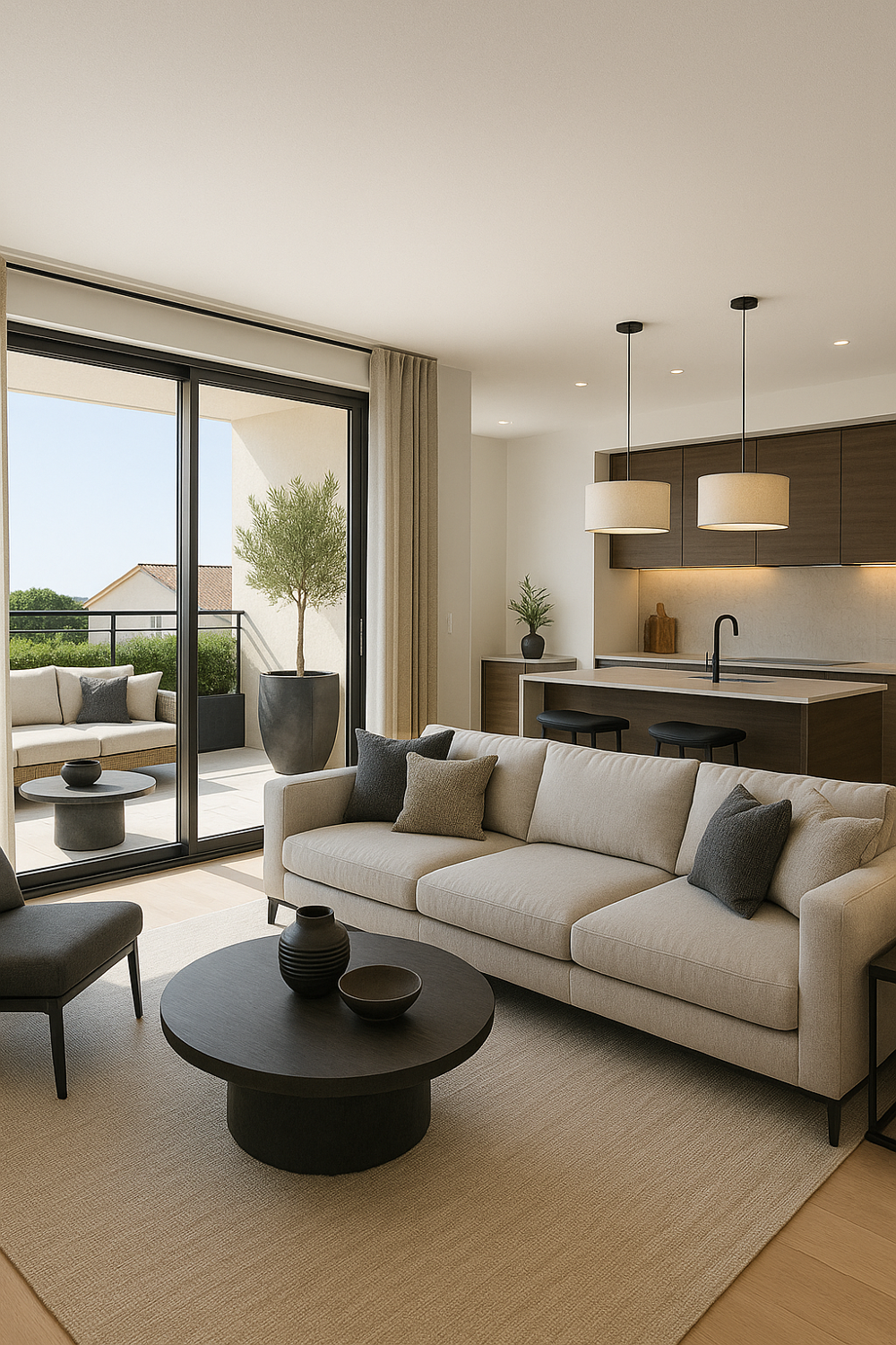 AVIGNON SUD OUEST - LIVRE - 2P DE 45M² AVEC EXTERIEUR