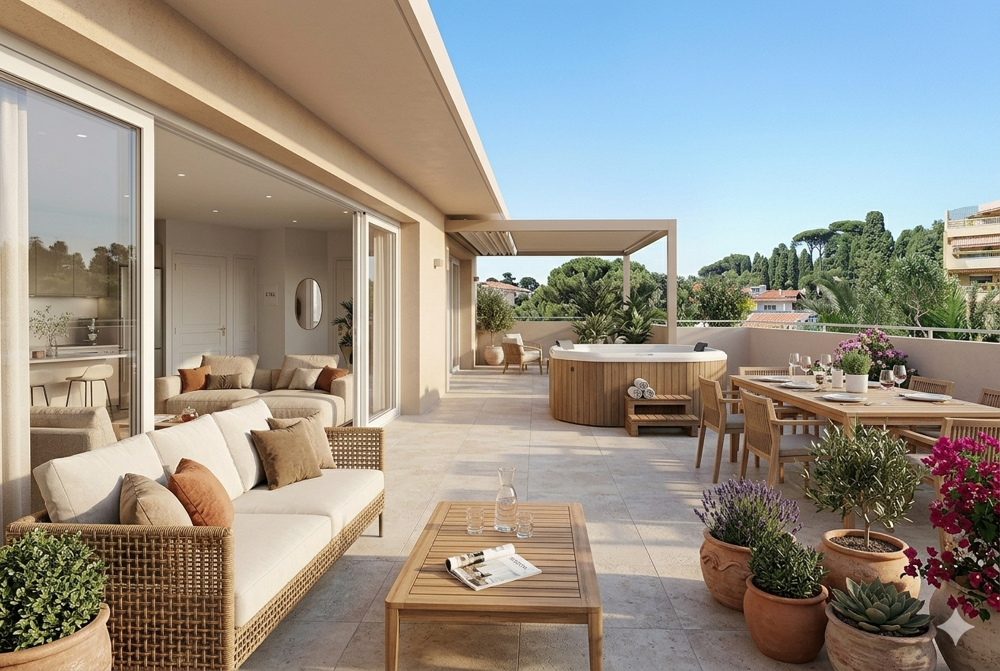 Vente Appartement OFFRES COMMERCIALES - MAGNIFIQUE ROOFTOP AVEC 250m² DE TERRASSE - NICE NORD / St BARTHELEMY Nice