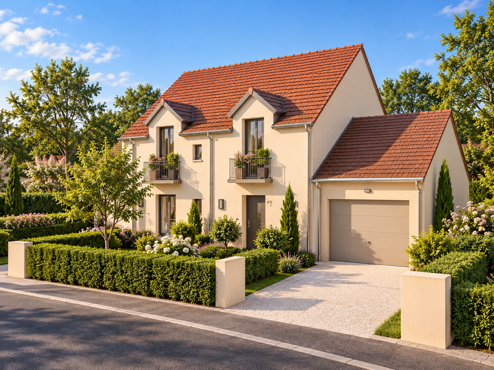 Vente Maison VILLA NEUVE T3 - JARDIN 250M2 - GARAGE ATTENANT + PARKING - EXPO SUD - QUARTIER RESIDENTIEL Chevigny saint sauveur