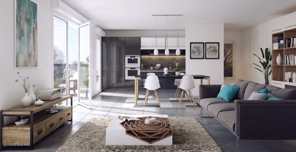 Vente Appartement Au porte de VANCIA : LIVRÉE RAPIDEMENT !!! DERNIER ETAGE avec 86m² de TERRASSE PLEIN CIEL !!! Rillieux la pape