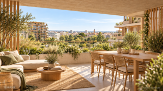 Vente Appartement APPARTEMENT T4 AVEC TERRASSE EXCEPTIONNELLE AU COEUR DE MONTPELLIER Montpellier