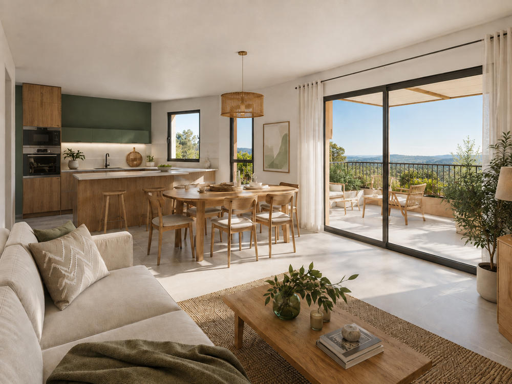 Vente Appartement MAGNIFIQUE T4 AVEC DOUBLE TERRASSE Bormes les mimosas