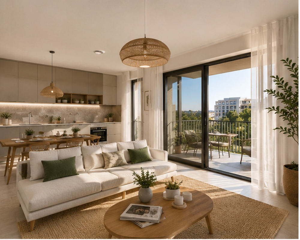 Vente Appartement RARE - Disponible & visitable ! Confortable 4 pièces lumineux avec double espace extérieur Marseille 9