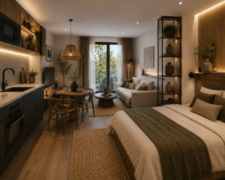 Appartement à vendre 1 pièce 