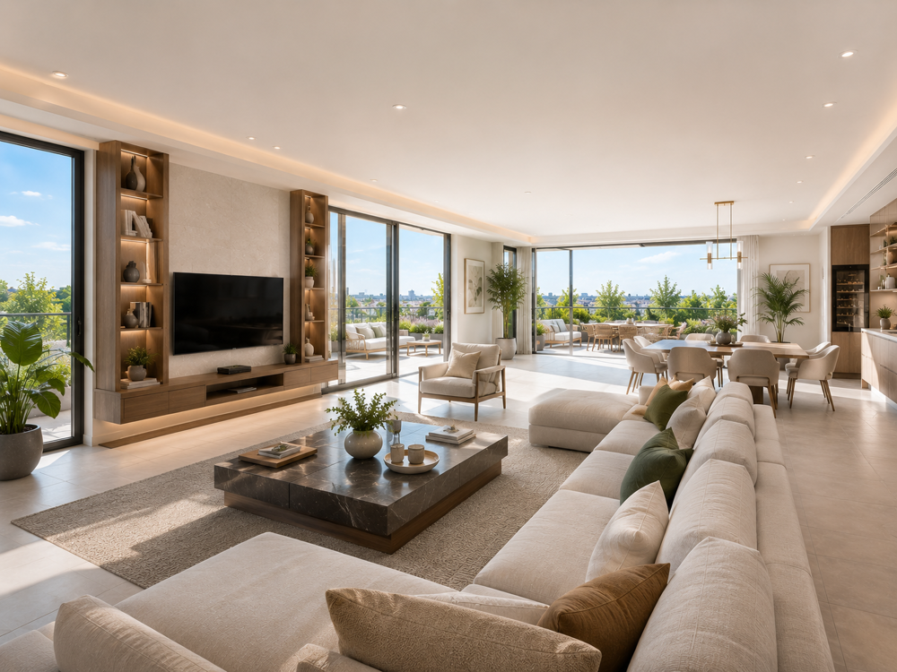 BEL APPARTEMENT D'EXCEPTION AVEC 37M2 DE TERRASSE !