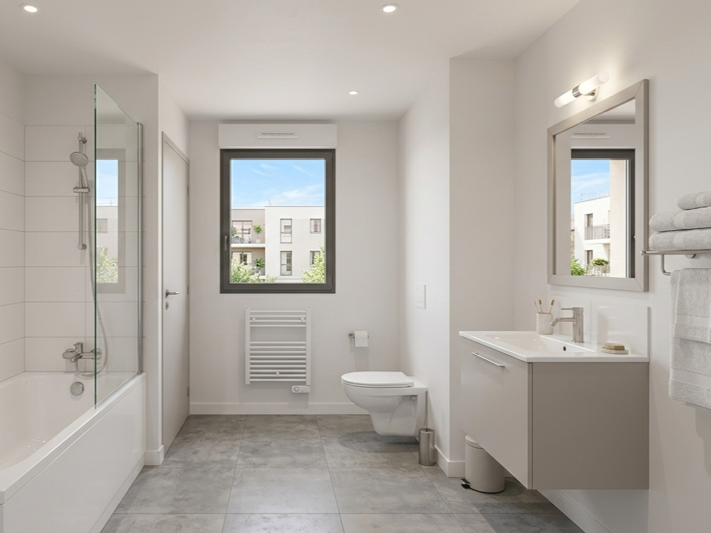 Vente Appartement MAGNIFIQUE T3 DE 56 M² AVEC BALCON – PROX CENTRE D'AFFAIRES - 9 MIN DE CHÂTELET EN TRANSPORTS Aubervilliers