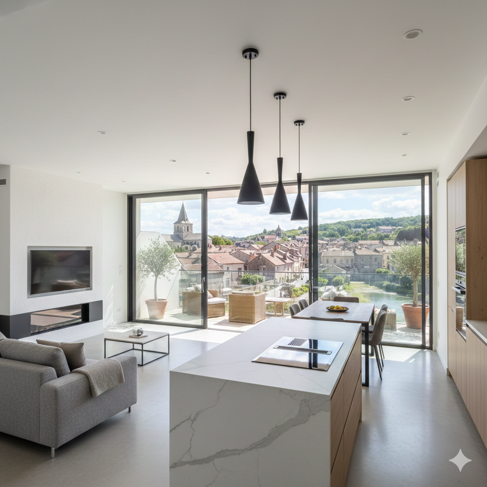 Vente Appartement Somptueux t4 de 85m² et sa terrasse de 25 m² en dernier étage d'une résid Brignoles