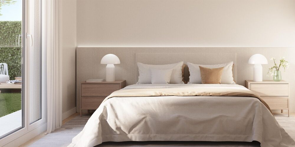 REZ-DE-JARDIN DANS BEL ESPACE BOISE A VALBONNE - MAGNIFIQUE T2 DE 45M2 AVEC JARDIN