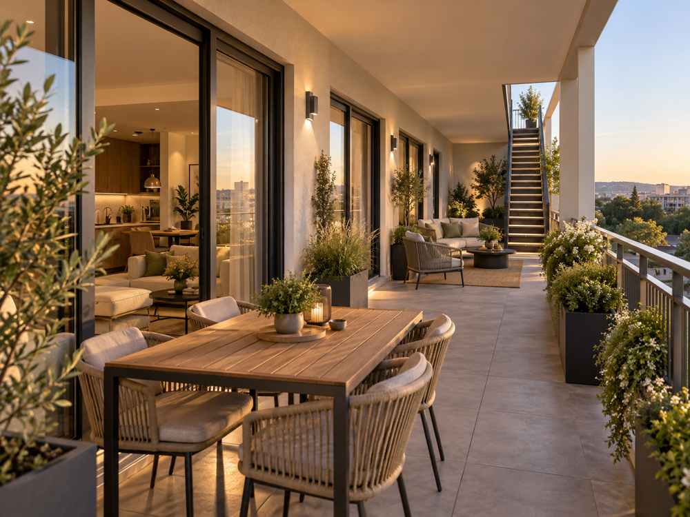 Vente Appartement T4 d'exception avec une terrasse sur toit de 80m2 Nantes