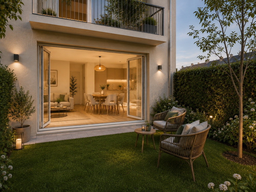 Vente Appartement LANCEMENT COMEMRCIAL-2P 39m²-JARDIN 16m²-PARKING Mantes la jolie