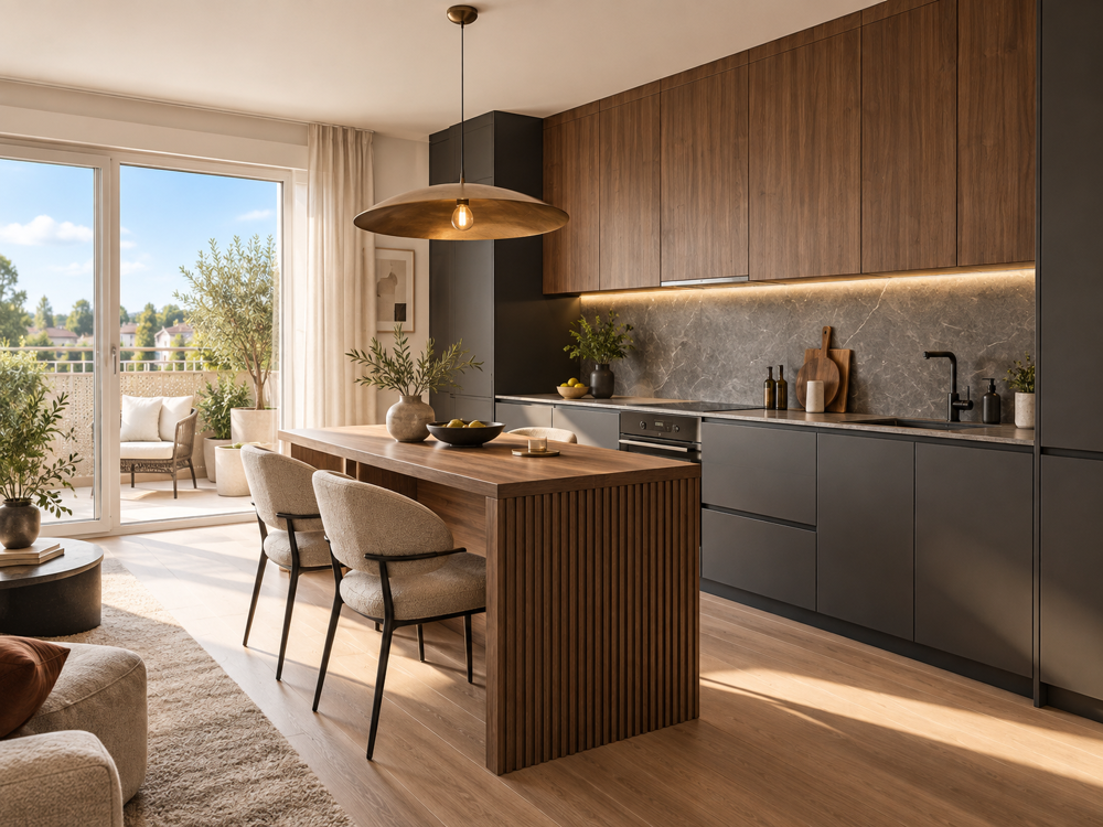 Vente Appartement T2 neuf avec balcon, la gare presque au pied de chez vous Metz