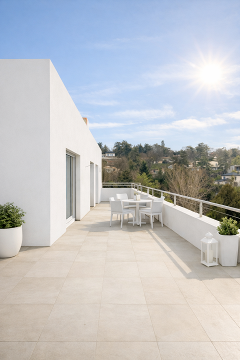   Prestations Haut de Gamme ! T5 d'EXCEPTION au DERNIER ETAGE avec 78m2 de terrasse ! Appartement - 5 pi�ce(s) - 120 m�