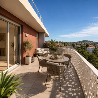  Appartement à vendre 3 pièces 