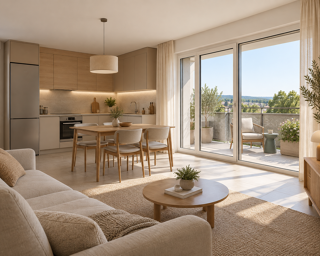 Vente Appartement T3 AVEC GRAND EXTÉRIEUR – PROXIMITE THIONVILLE / LUXEMBOURG Florange