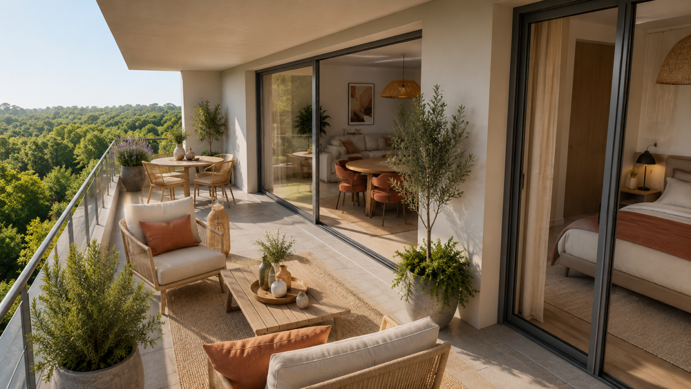 Vente Appartement Bel Appartement T4 en attique traversant avec Grand Balcon à Rosheim Rosheim